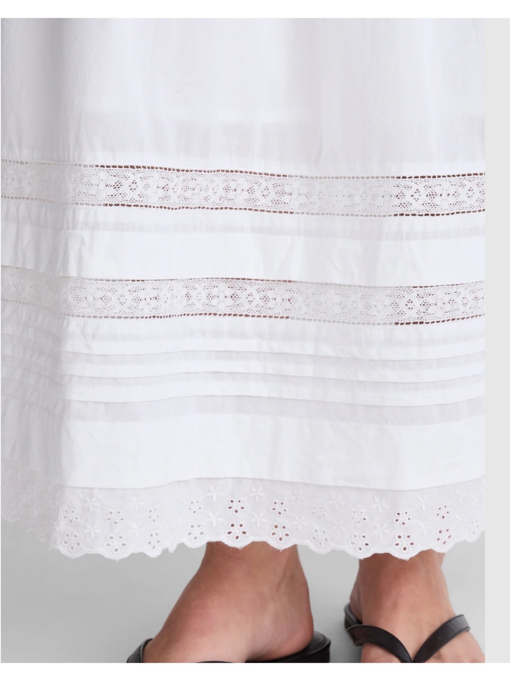 Madewell Pintucked Midi Skirt - Picture 5 of 9